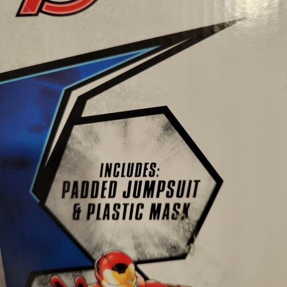 Marvel Avengers Iron Man Kids Costume - Red and Gold. New In Original Pkg. - Picture 4 of 4